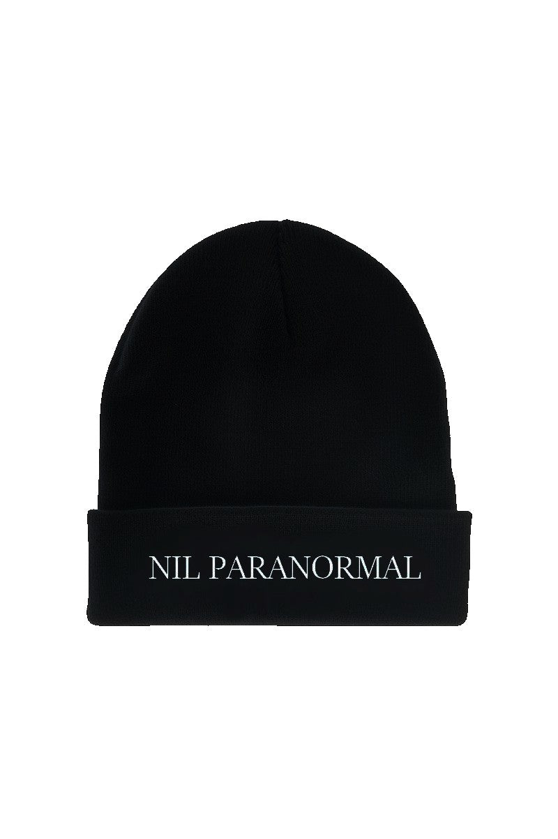 Bonnet Brodé - Nil Paranormal Officiel Black Edition