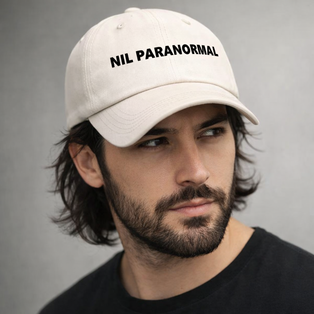 Casquette Brodé - Nil Paranormal Beige Edition