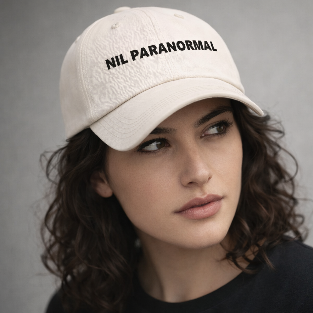Casquette Brodé - Nil Paranormal Beige Edition