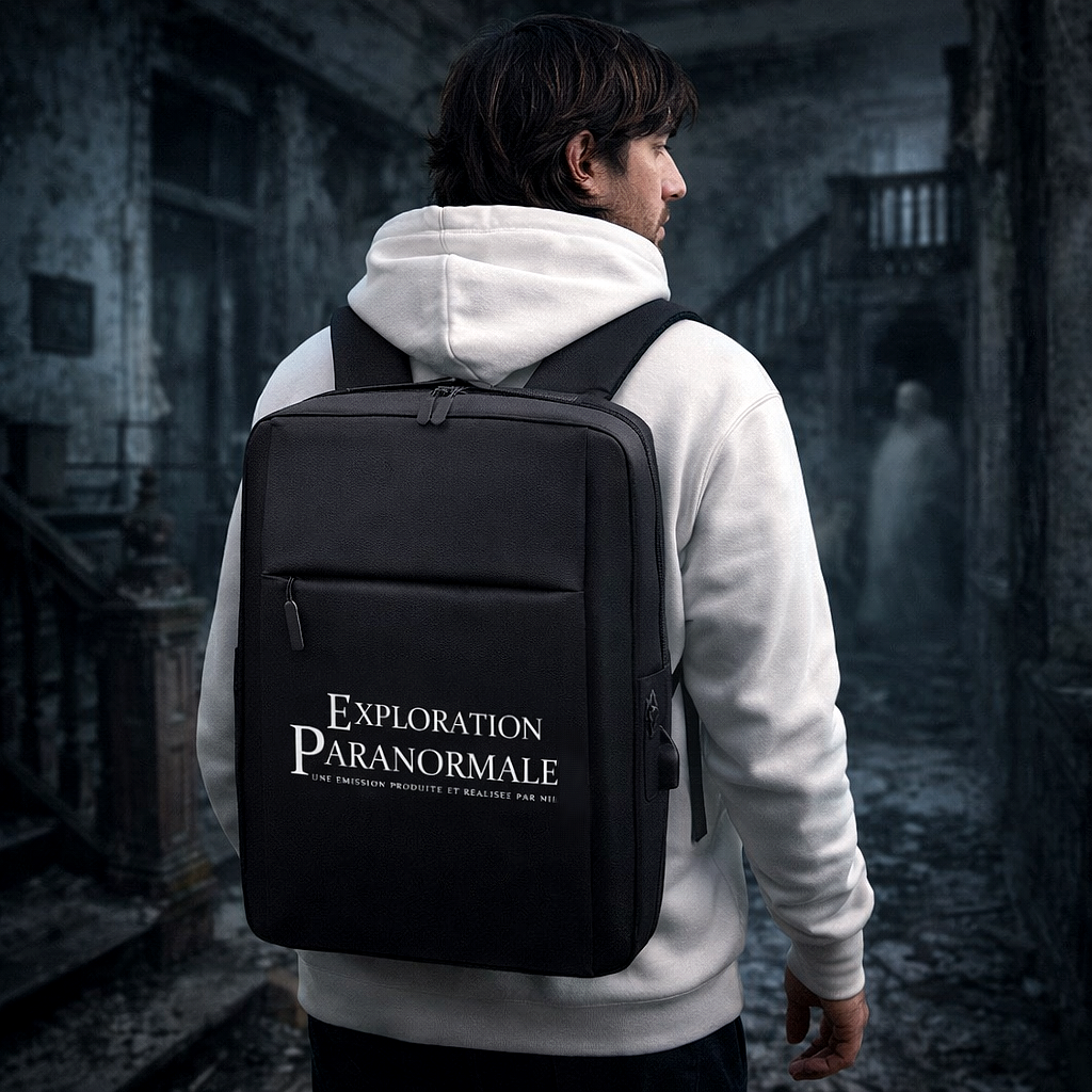 Sac à dos - Exploration Paranormale Officiel Black Edition