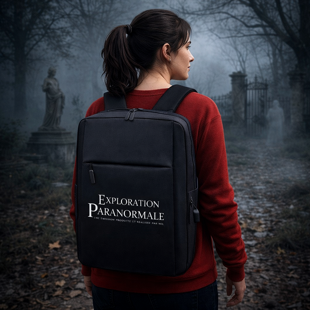 Sac à dos - Exploration Paranormale Officiel Black Edition
