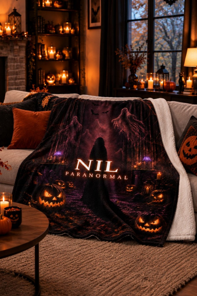 Plaid Géant Collector Officiel - Nil Paranormal x Halloween
