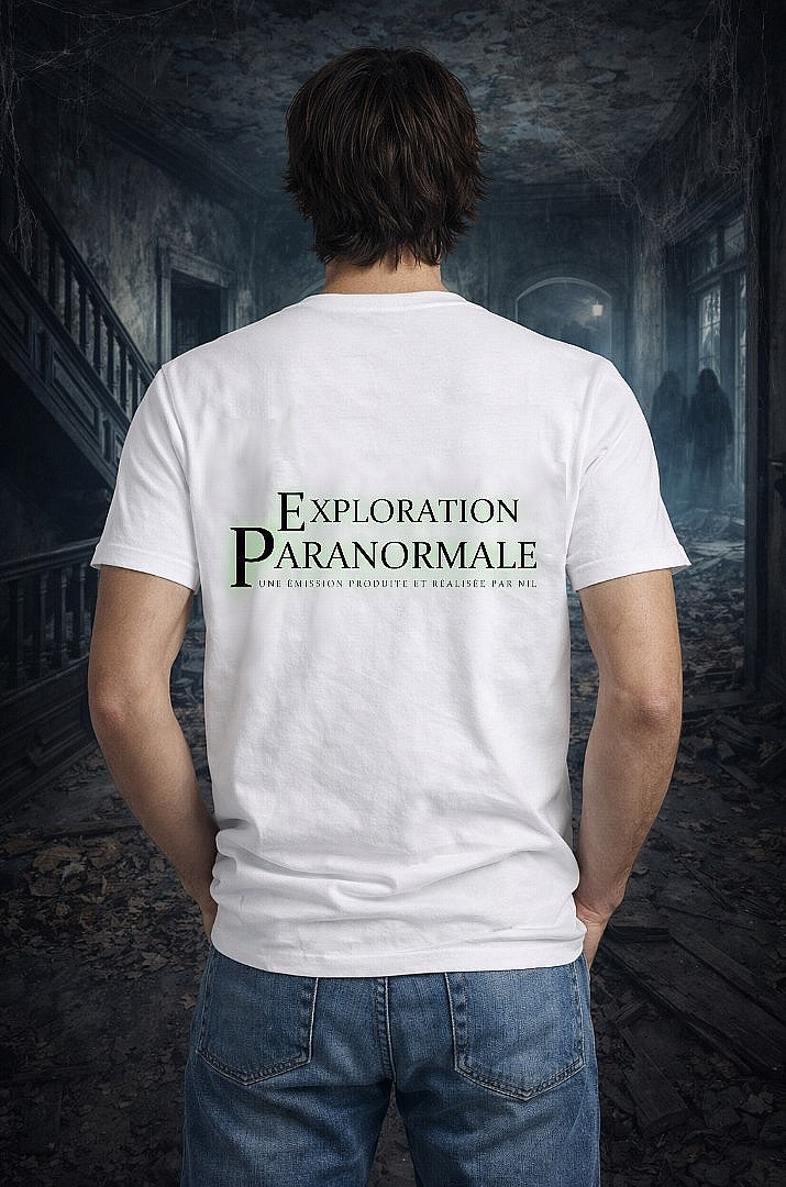 T-Shirt Nil Paranormal Officiel White LIMITED Edition